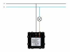 Ledkia TechBrey Interruptor Detector de Movimiento IR para Mecanismo Modern