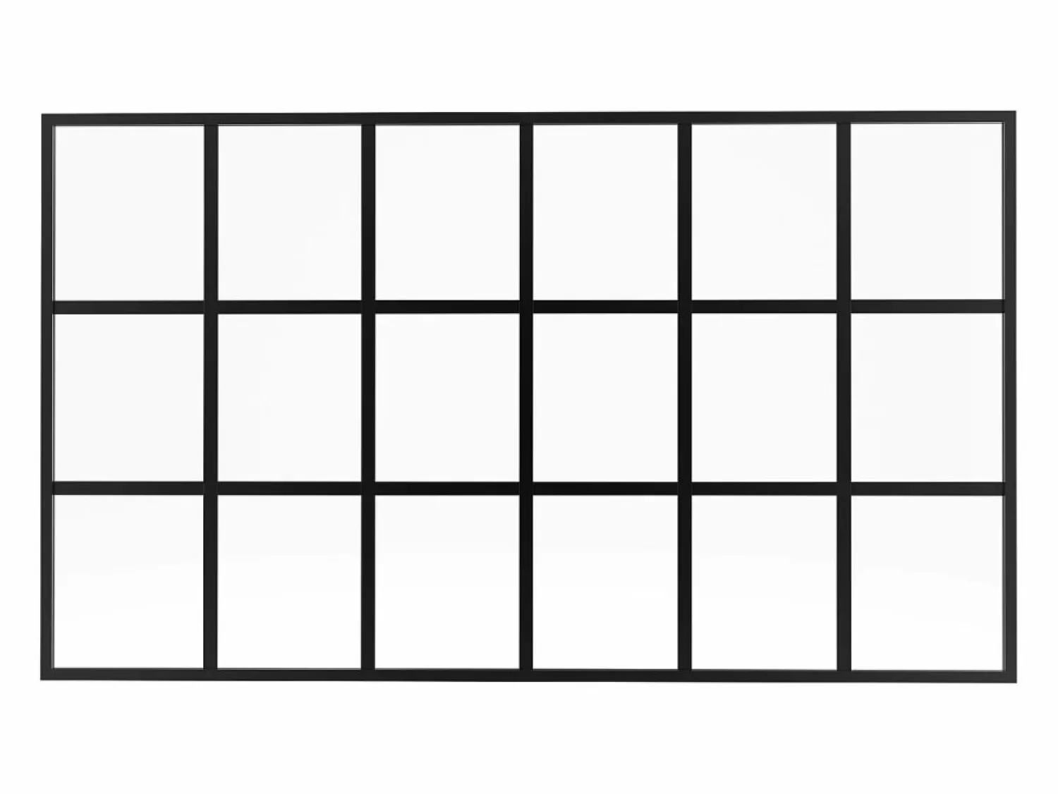 Discount Vente-unique Techo de cristal tipo taller de aluminio ORANSA, estilo invernadero, 180x105 cm Negro