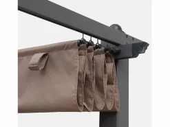 Online Techo de repuesto para pérgola 3x3m pardo Cenador Y Quiosco