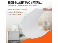 Sale Tejas Autoadhesivas PVC SucceBuy Placas de Techo, Lote de 10, 60.96CM x 121.92CM, Espuma PVC, Anti incendio, Sticker