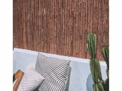 Tejido corteza pino simple cara 1X5 M Marru00f3n
