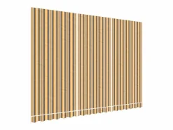 Tela de repuesto de toldo rayas de colores 4,5x3 m ES709942