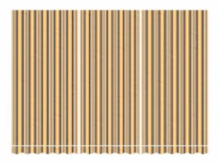 Tela de repuesto de toldo rayas de colores 4,5x3 m ES709942