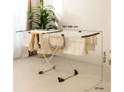 Sale Tendedero Plegable Expansion V25 - Newlux Blanco