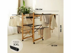 Tendedero Plegable Wood V35 - Newlux