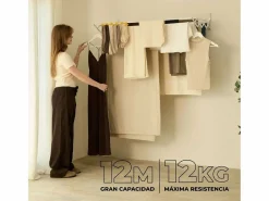 Tendedero Plegable Pared Wall V120 - Newlux