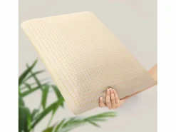 The White Stone Set de 2 almohadas de Memory Foam 40×70 cm, H 11 cm, cervicales, hipoalergénicas y transpirables