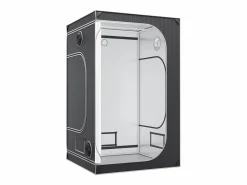 Tienda de Cultivo SucceBuy 122x122x203 cm, con Ventana de Observación, Bolso de Herramientas, Placa de Suelo para Cultivo de Plantas de Interior Negro