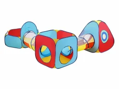 Clearance Tienda de Juego 5 en 1 para Niños SucceBuy con Túnel, Canasta de Baloncesto para Bebés, Varones y Niñas