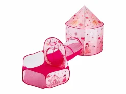 Clearance Tienda SucceBuy Conjunto de Tienda de Juego y Túnel Pop-Up para Niñas Princesa con Estuche de Transporte Cabaña Infantil