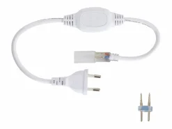 Ledkia Tira LED Neón Regulable 220V Amarillo Circular 360 9W/m Corte 100cm IP67 a Medida 4 m