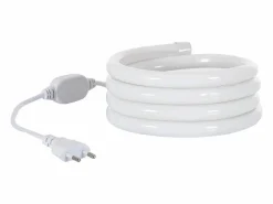 New Tira LED Neón Regulable 220V Amarillo Circular 360 9W/m Corte 100cm IP67 a Medida 5 m Guirnalda Luminosa