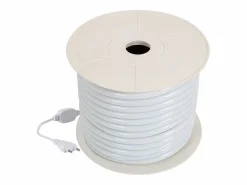 Outlet Tira LED Neón Regulable 220V BOBINA 50m Rosa Circular 360 9W/m Corte 100cm IP67 Rosa Guirnalda Luminosa