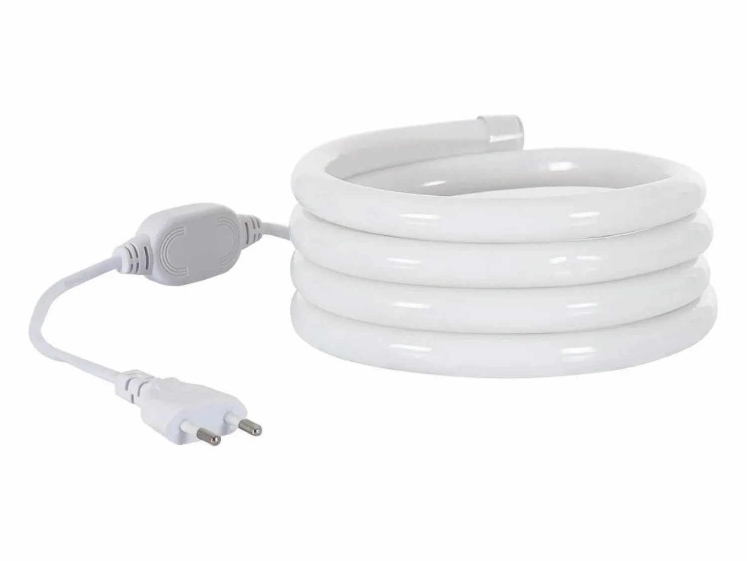 Clearance Tira LED Neón Regulable 220V Amarillo Circular 360 9W/m Corte 100cm IP67 a Medida 2 m Guirnalda Luminosa