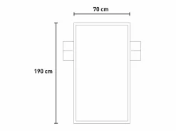 Beach & Garden Toalla de micrifibra para tumbona de playa y piscina con 2 bolsillos -