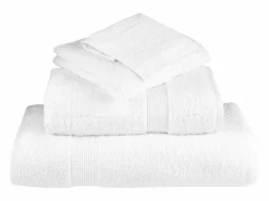 Toallas baño 2 uds 100% algodón 100x150 cm 600 gsm ES951567