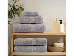 Discount Toallas de baño 2 uds 100% algodón 100x150 cm 600 gsm ES907941 Textil De Baño|Textil De Baño
