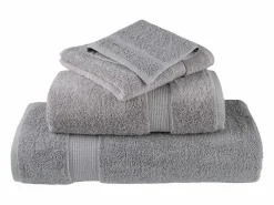 Discount Toallas de baño 2 uds 100% algodón 100x150 cm 600 gsm ES907941 Textil De Baño|Textil De Baño