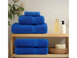 Toallas de baño 2 uds 100% algodón 100x150 cm 600 gsm ES602999
