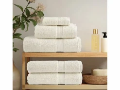 Toallas de mano 2 uds 100% algodón verde 100x150 cm 600 gsm ES774021