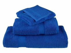Hot Toallas premium 10 uds 100% algodón 100x150 cm 600 gsm ES530047 Azul