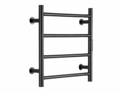 Discount Toallero Calefactable SucceBuy Calienta Toallas 4 Barras Negro