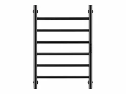 Best Toallero Calefactable SucceBuy Toallero de Pared de 6 Barras, Toallero de Baño Térmico, Toallero Eléctrico