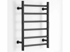 Best Toallero Calefactable SucceBuy Toallero de Pared de 6 Barras, Toallero de Baño Térmico, Toallero Eléctrico