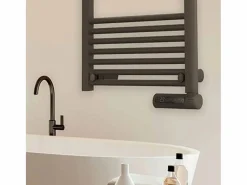 Discount Toallero eléctrico Ready Warm 9200 Smart Towel Black 750W control táctil negro Transparente