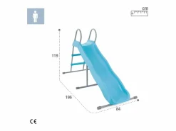 Intex Tobogán infantil 2 escalones 3-10 años 119x84x196 cm