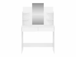 Sale vidaxl Tocador con espejo 96x39x142 cm Blanco