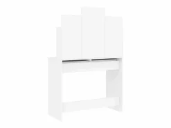 Sale vidaxl Tocador con espejo 96x39x142 cm Blanco