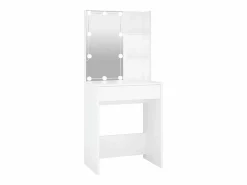 Tocador con LED 60x40x140 cm Tocador
