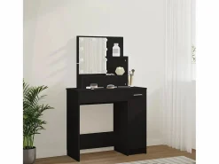 vidaxl Tocador con LED 86,5x35x136 cm