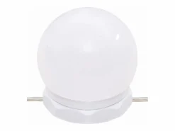 Discount vidaxl Tocador con LED y armario madera contrachapada Blanco