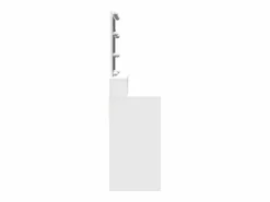 Hot vidaxl Tocador con luces LED 80x41x144,5 cm Blanco