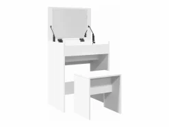 Tocador con taburete 60x40x113,5 cm Tocador