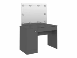 Discount Tocador de maquillaje con luces LED MDF 110x55x145 cm ES286374 Tocador