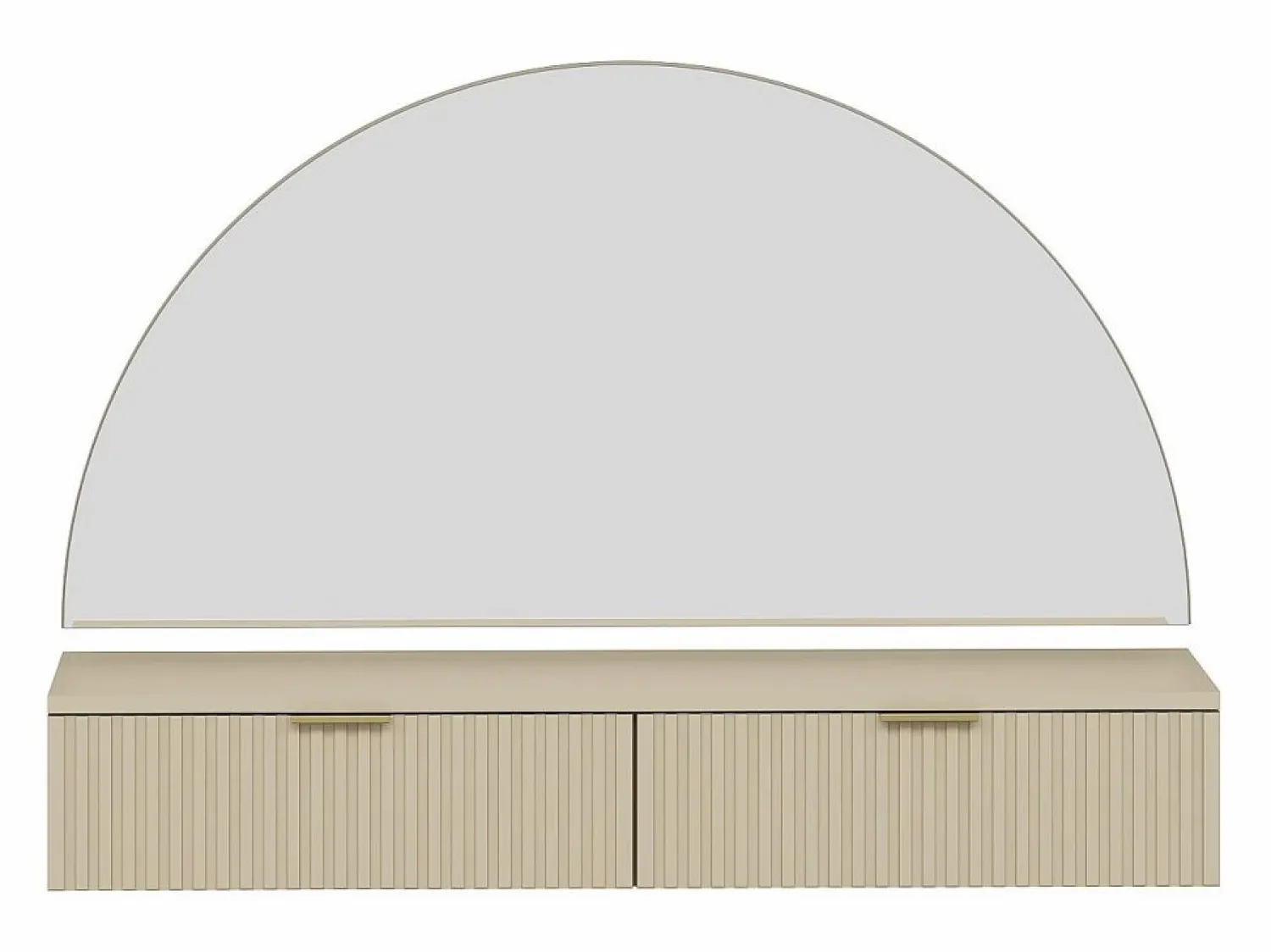 New Tocador flotante con espejo y LEDs y 2 cajones - FRALYN de Pascal Morabito Tocador