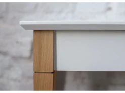 Hot Tocador pequeño con espejo 65 x 35 cm Mimo Blanco Tiza Tocador