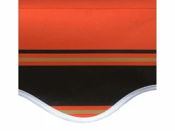 Discount Toldo de lona naranja y marrón 450x300 cm ES266870 Estor Y Toldo