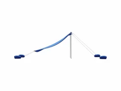 Toldo de playa con anclas de arena 304x300 cm ES115631