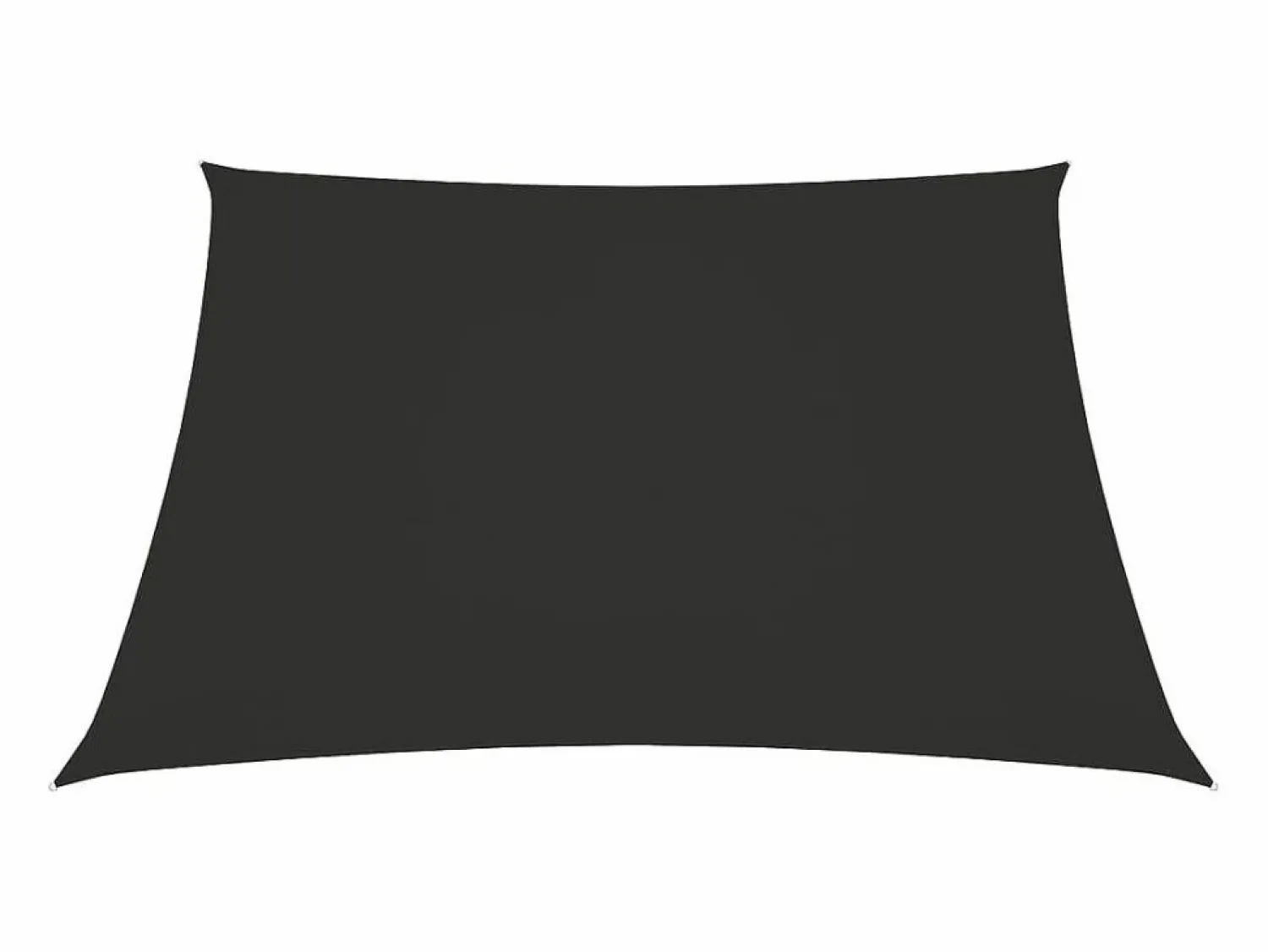 Toldo de vela cuadrado tela oxford gris antracita 3x3 m ES238547