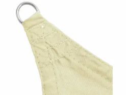 Best Toldo de vela cuadrado tela Oxford color crema 3,6x3,6 m ES477004