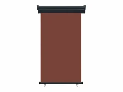 Discount Toldo lateral de balcón marrón 105x250 cm ES327793 Marru00f3n