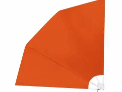 Toldo lateral plegable de balcón color terracota 210x210 cm ES98686