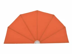 Toldo lateral plegable terraza color terracota 160 cm ES47221 Marquesina