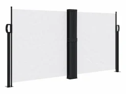 New Toldo lateral retráctil 120x1200 cm ES536014 Blanco