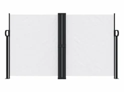 New Toldo lateral retráctil 140x600 cm ES547128 Blanco