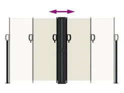 Toldo lateral retráctil 140x600 cm ES881397